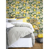 RoomMates Lemon Zest Peel & Stick Wallpaper - EonShoppee