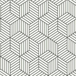 RoomMates Striped Hexagon Peel & Stick Wallpaper - EonShoppee