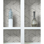 RoomMates Striped Hexagon Peel & Stick Wallpaper - EonShoppee