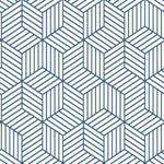 RoomMates Striped Hexagon Peel & Stick Wallpaper - EonShoppee