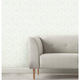 RoomMates Striped Hexagon Peel & Stick Wallpaper - EonShoppee