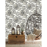 RoomMates Bohemian Medallion Peel & Stick Wallpaper - EonShoppee