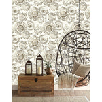 RoomMates Bohemian Medallion Peel & Stick Wallpaper - EonShoppee
