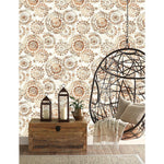 RoomMates Bohemian Medallion Peel & Stick Wallpaper - EonShoppee