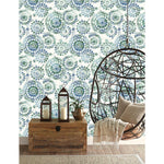 RoomMates Bohemian Medallion Peel & Stick Wallpaper - EonShoppee