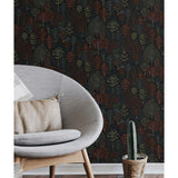 RoomMates Folklore Trees Peel & Stick Wallpaper - EonShoppee