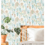 RoomMates Folklore Trees Peel & Stick Wallpaper - EonShoppee