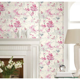 RoomMates Spring Cherry Blossoms Peel & Stick Wallpaper - EonShoppee