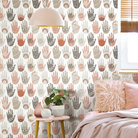 RoomMates Hamsa Peel & Stick Wallpaper - EonShoppee