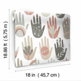 RoomMates Hamsa Peel & Stick Wallpaper - EonShoppee