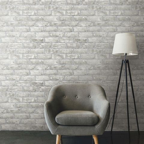 RoomMates Brick Peel & Stick Wallpaper - EonShoppee