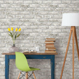 RoomMates Brick Peel & Stick Wallpaper - EonShoppee