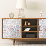 RoomMates Mod Faces Peel & Stick Wallpaper - EonShoppee