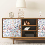 RoomMates Mod Faces Peel & Stick Wallpaper - EonShoppee