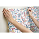 RoomMates Mod Faces Peel & Stick Wallpaper - EonShoppee