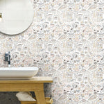 RoomMates Mod Faces Peel & Stick Wallpaper - EonShoppee