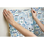 RoomMates Mod Faces Peel & Stick Wallpaper - EonShoppee
