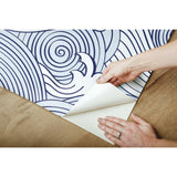 RoomMates Asian Waves Peel & Stick Wallpaper - EonShoppee
