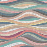 RoomMates Mosaic Waves Peel & Stick Wallpaper