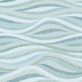 RoomMates Mosaic Waves Peel & Stick Wallpaper - EonShoppee