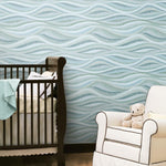 RoomMates Mosaic Waves Peel & Stick Wallpaper - EonShoppee