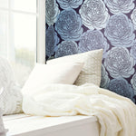 RoomMates Bed Of Roses Peel & Stick Wallpaper - EonShoppee