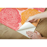 RoomMates Bed Of Roses Peel & Stick Wallpaper - EonShoppee