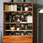 RoomMates Cheetah Cheetah Peel & Stick Wallpaper - EonShoppee