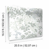 RoomMates Queen Anne'S Lace Peel & Stick Wallpaper