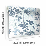 RoomMates Queen Anne'S Lace Peel & Stick Wallpaper