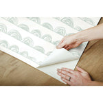 RoomMates Doodle Scallop Peel & Stick Wallpaper - EonShoppee