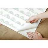 RoomMates Doodle Scallop Peel & Stick Wallpaper - EonShoppee