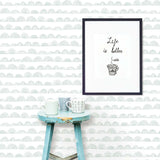 RoomMates Doodle Scallop Peel & Stick Wallpaper - EonShoppee