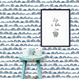 RoomMates Doodle Scallop Peel & Stick Wallpaper - EonShoppee