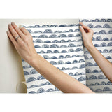 RoomMates Doodle Scallop Peel & Stick Wallpaper - EonShoppee