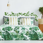 Evergreen Ivy Peel & Stick 38 Wall Decals Country Kitchen Decor Green Leaves Border Vines - EonShoppee