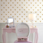 RoomMates Heart Spot Peel & Stick Wallpaper - EonShoppee