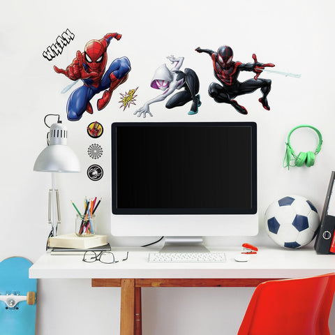 Marvel Spider Man Miles Morales Peel And Stick Wall Decals - EonShoppee
