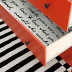 RoomMates Dream Big Script Black Peel & Stick Wallpaper - EonShoppee
