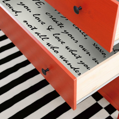 RoomMates Dream Big Script Black Peel & Stick Wallpaper - EonShoppee