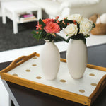 RoomMates Dots Gold Peel & Stick Wallpaper - EonShoppee