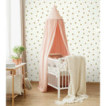 RoomMates Dots Gold Peel & Stick Wallpaper - EonShoppee