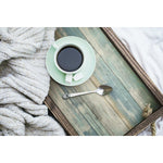 Distressed Wood Blue Peel And Stick Wallpaper - EonShoppee
