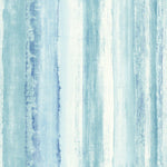 RoomMates Watercolor Stripe Blue Peel & Stick Wallpaper - EonShoppee