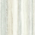 RoomMates Watercolor Stripe Tan Peel & Stick Wallpaper - EonShoppee
