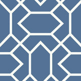 RoomMates Modern Geometric Blue Peel & Stick Wallpaper - EonShoppee